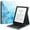 Blue Marble, variant on TECH CIRClE for [Kindle 2022] Case 6" (11th Generation - 2022 Release), PU Leather Fold Case with Stand & Auto Sleep Wake Function, Protective Lightweight Magnetic Cute Cover, Floral