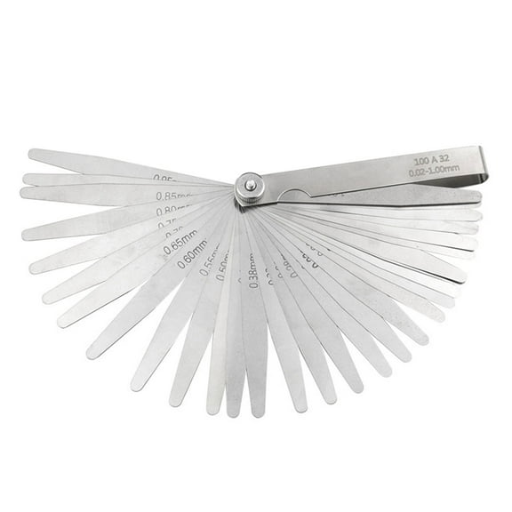 COOLHOOD Feeler Gauges 0.01-1mm/0.05-0.50mm/0.05-1.00mm/0.02-1.00mm Thickness Gauges Gaps Filler Feeler Gauges Woodworking