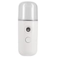 thumbnail image 2 of 2 piezas 30 ml Mini humidificador facial pulverizador facial portátil USB recargable práctica máquina de cuidado de la piel (blanco y rosa), 2 of 5