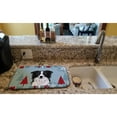 thumbnail image 2 of Winter Holiday Border Collie Dish Drying Mat, 2 of 7