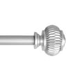 thumbnail image 3 of UTOPIA ALLEY Wall Mounted 3/4 Inch Curtain Rod - Curtain Rods For Windows 28 to 48 Inch, Adjustable Drapery Rods, Nickel Curtain Rods, Bedroom Curtain Rods, Tapestry Poles (Nickel, 28"-48"), 3 of 8