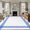 Blue, variant on 6'x9' Area Rugs, Striped Navy Indoor Outdoor Area Rug for Living Room Bedroom, Blue White Geometric Minimalist Washable Bathroom Rugs Kitchen Floor Carpet Mats Home Decor Aesthetic