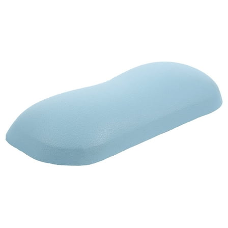 Raindrops Sky Blue Mouse Wrist Rest Pad with Washable Silicone for Office Computer Support