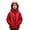 Red, variant on ZACPNCV Kids Waterproof Rain Jacket Boys Girls Hooded Windbreaker with Pockets, Lightweight Waterproof Windproof Full Zip Rain Coat,Red
