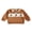 Brown Turkey, variant on RUINIXCW Toddler Baby Boy Thanksgiving Sweatshirt Outfit Fall Winter Quarter Zip Sweatshirts Letter Turkey Embroidery Plaid Lapel Long Sleeve Pullover Shirt Top