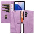 thumbnail image 1 of Phone Case for Samsung Galaxy A34 5G Magnetic PU Leather Card Slots Durable Wallet Cover, 1 of 5