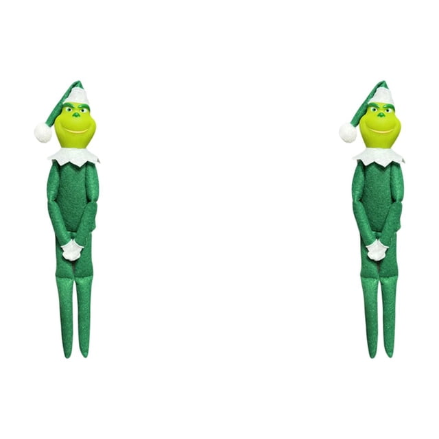Adorno Halloween Felpa Muñeca Monstruo Pierna Larga Recuerdos Fiesta () Verde