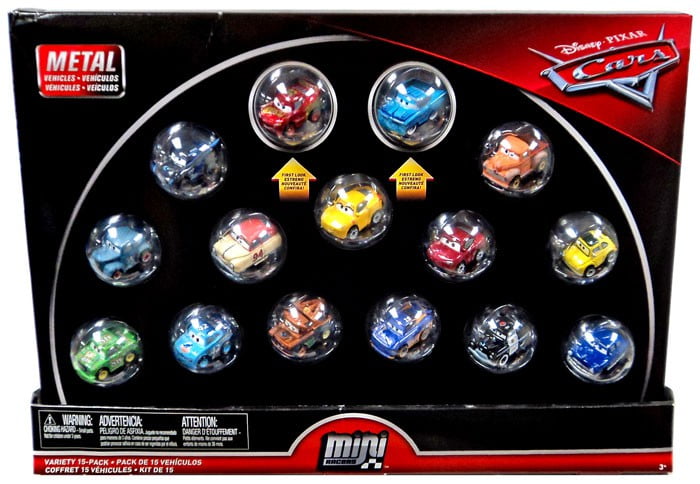 disney pixar cars mini racers 15 pack