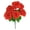 Bright Red, variant on Silk Rose Artificial Flower Bouquet, 1-Pack 14 Inch 6 Head Fuchsia Rose Arrangement, Decorate Dining Table Wedding Centerpieces, bldnkj