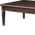 thumbnail image 3 of HomeRoots 59" Espresso Solid Wood Rectangular Coffee Table, 3 of 6