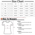 thumbnail image 5 of Tops Cortos para las Mujeres Día de la Independencia Patriótica Impreso Cuello en V, Manga Corta Top Casual para Diario, Fiesta Y Todas las Estaciones, 5 of 5