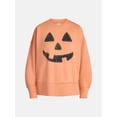 thumbnail image 5 of Women's Halloween Jack O Jewels Graphic Fleece from Way to Celebrate, Sizes S-4X, 5 of 5