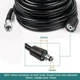 thumbnail image 2 of Super Flex Pressure Washer Hose, 5800 PSI 20 FT 50 FT x 1/4 Kink Resistant High Pressure Hose, Power Washer Hose, Heavy Duty M22-14mm x 3/8" Quick Connect, 2 of 11