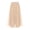 🔥 Beige, variant on Three-Layer Beaded A-Line Gauze Skirt Mid-Length Pleated Mesh Pull-On Design Soft Elastic Waist Flowing Hem For Dance Performance Rehearsal Stage Photoshoots And Casual Layered Styling