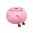 thumbnail image 2 of ShaoXinWan Cute Bun Shaped Decorative Throw Pillow, Macaron Color Soft Plush Elastic Cushion, Deformation Resistant Pillow for Sofa Nap Lumbar Support Office Car Home Decoration, 2 of 7