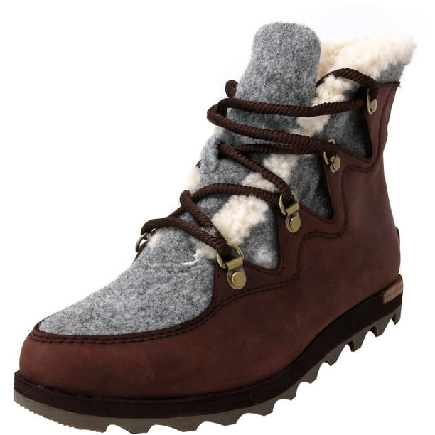 SOREL - Sorel Women's Sneakchic Alpine Cat Tail / Gum High-Top Leather ...