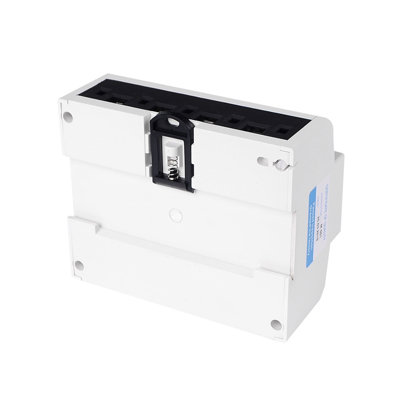 5-100A 3 Phase 4 Wire DIN Rail Energy Meter Digital Power Factor Monitor With Voltage Current Frequency Display Power Consumption Monitor ,Overload Protection