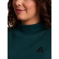thumbnail image 4 of Reebok Women's & Women's Plus Transition Mock Neck Sweatshirt, Sizes XS-4X, 4 of 7