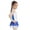 Royal Blue, variant on iiniim Kids Girls Long Sleeve Skirted Leotards Ballet Figure Ice Skating Dance Dress 6-16