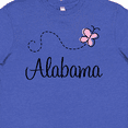 thumbnail image 4 of Inktastic Butterfly Alabama Youth T-Shirt, 4 of 5