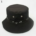 thumbnail image 6 of harmtty Unisex Bucket Hat Hunting Fishing Outdoor Cap Summer Travel Sun Screen Hats,Navy, 6 of 8