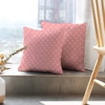 thumbnail image 6 of LALILO Throw Pillow Covers Floral Pink And White Ornament Japanese Cushion Cover 18" x 18", 2 Pack, 6 of 6