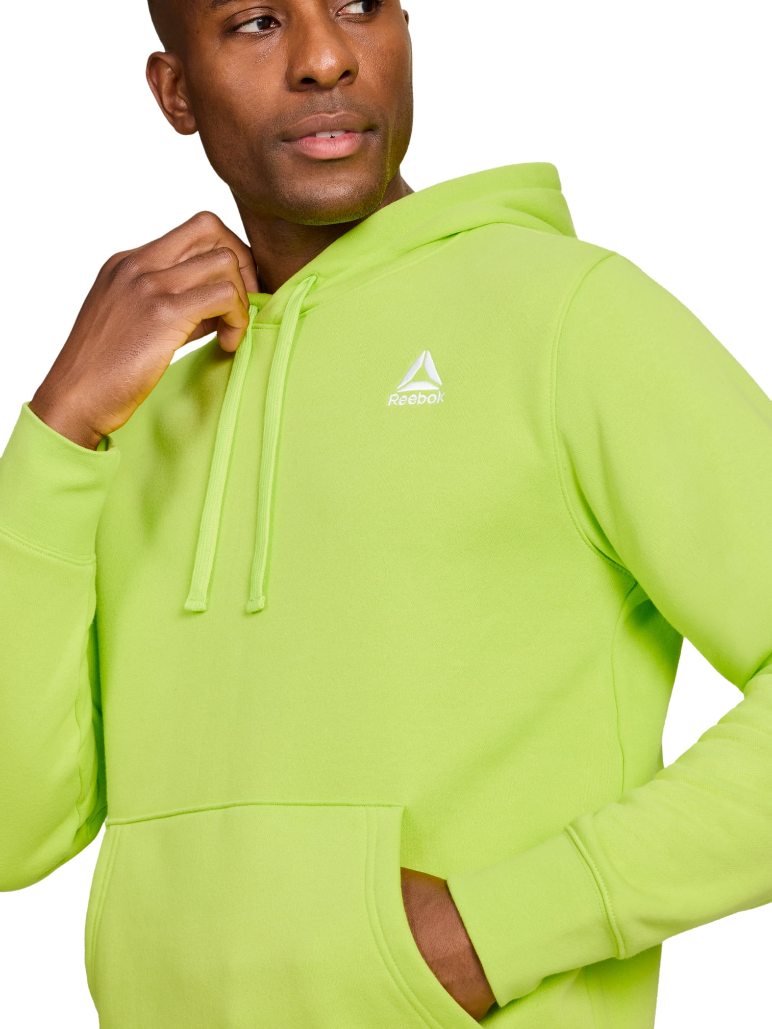 Reebok Men's and Big Men's Game Day Fleece Left Chest Hoodie, Sizes XS-5XL
