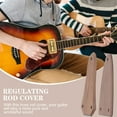 thumbnail image 4 of OULII 2Pcs Truss Rod Cover for Electric and Acoustic Guitars Wood Bell Shape, 4 of 4
