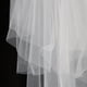 thumbnail image 5 of Velo Dobles Capas de Longitud de Codo Velo Accesorio Decorativo Nupcial con de Fotografía Colcomx Velo de la boda, 5 of 8