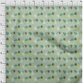 thumbnail image 4 of oneOone Viscose Chiffon Dusty Green Fabric Leaves Sewing Craft Projects Fabric Prints By Yard 42 Inch Wide, 4 of 5