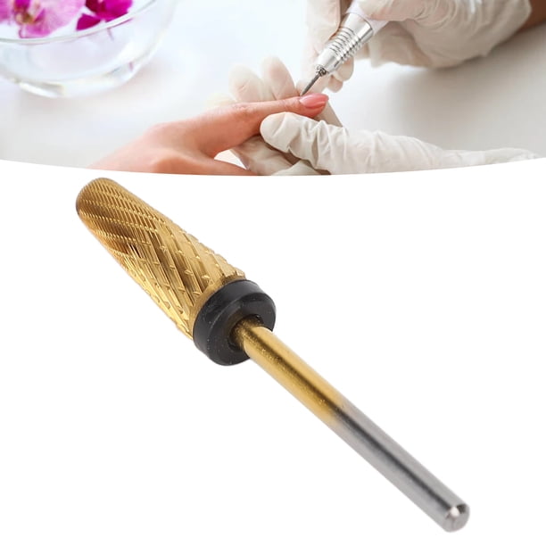 Broca Para Uñas, Cabezal De Pulido De Uñas Multifuncional De Acero De Tungsteno Eficiente Para Manicura