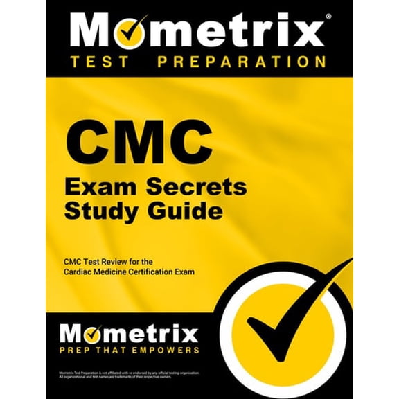 Pre-Owned CMC Exam Secrets Study Guide: CMC Test Review for the Cardiac Medicine Certification Exam, 9781609714222, 1609714229, Paperback, Stg edition