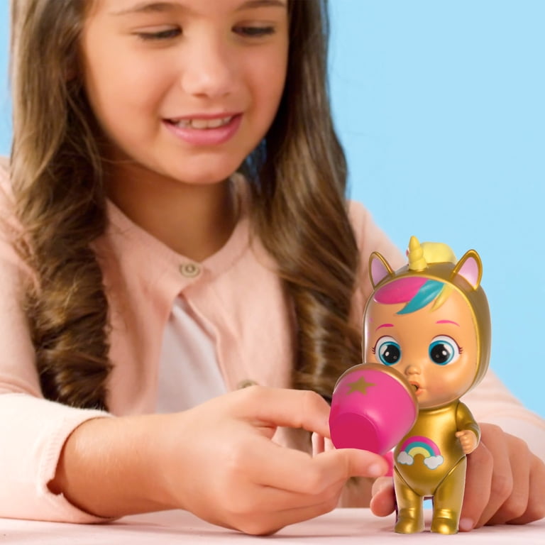 Cry Babies Magic Tears Happy Flowers Mystery Doll – 9 Surprises, Scented, For Kids 3+