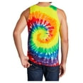 thumbnail image 3 of Mens Cotton Tank Top Tie-Dye Sleeveless Shirt for Sports, Gym, Fitness Multi Color Small, 3 of 6