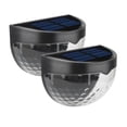 thumbnail image 1 of Lámpara Luz de cerca solar 6LED luz de escalera de mesa semicircular luz de pared de jardín So Ndcxsfigh Nuevos Originales, 1 of 1