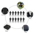 thumbnail image 4 of 12PCS ABS Zip Slider Universal Instant Fix For Tents Suitcases Clothing Shoes Zip-pers Sewing Zip Repair Replacement Kit, 4 of 5