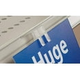 thumbnail image 3 of Gondola Shelving Ticket Channel Sign Holder, Clip on Sign Clip Grip for Shelf C-Channel - 100 Pack, 3 of 4