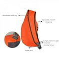 thumbnail image 4 of Sling Bags for Men Women Shoulder Backpack Mini Chest Day Bag Small Cross Body Pack, 4 of 6