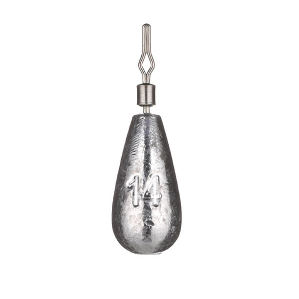 Toystoory Plomo de plomo de 50 piezas, tamaño compacto, ahorro de espacio, suministros de pesca funcionales, plomadas de peso de regalo dulce Pescar 14g