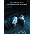thumbnail image 3 of Auriculares para juegos SENZER SG500 Surround Sound con micrófono, color blanco, 3 of 7
