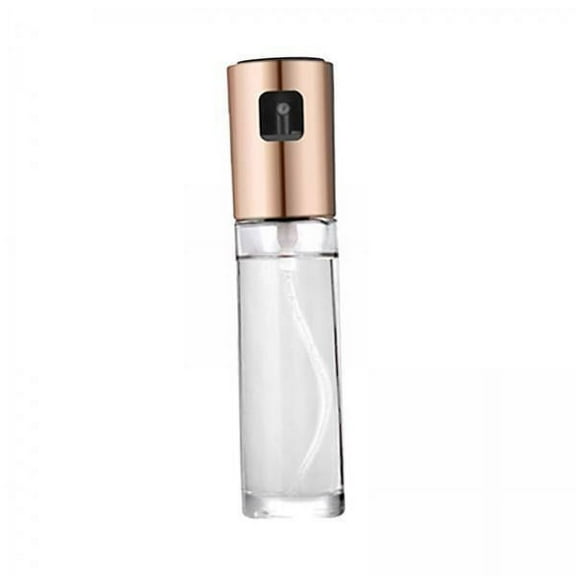 DOMELAY 2xVinegars Spray Dispensers Olive Oil Sprayer for Kitchen Gadget Air Fryer BBQ Rose Aureate
