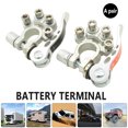 thumbnail image 2 of CARTTOU Car Battery Terminal Connector Porous Tin-Plated Brass Battery Connector Car Accessories, 2 of 7