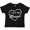 AB-Black, variant on Inktastic I Love My Meemaw in White Chalk Heart Boys or Girls Toddler T-Shirt