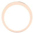 thumbnail image 5 of 0.39 ctw Wedding Band for Women - 14K Rose Gold Yellow Moissanite Stackable Eternity Ring, 5 of 6