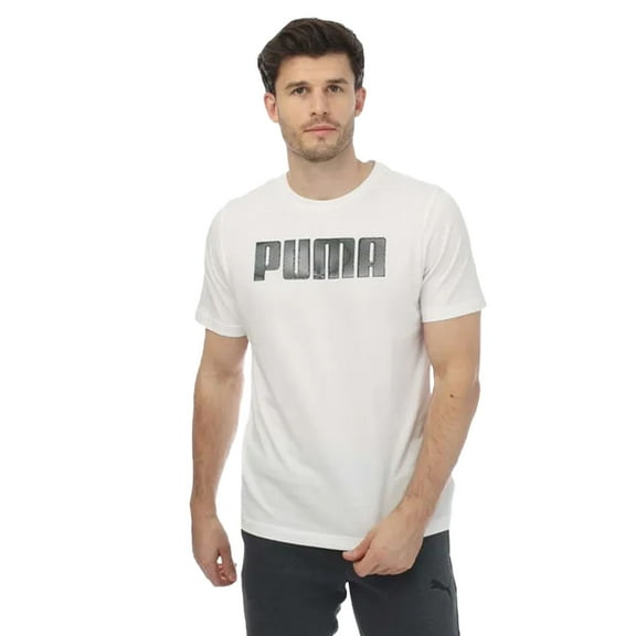 Puma Mens Sportstyle Logo T-Shirt