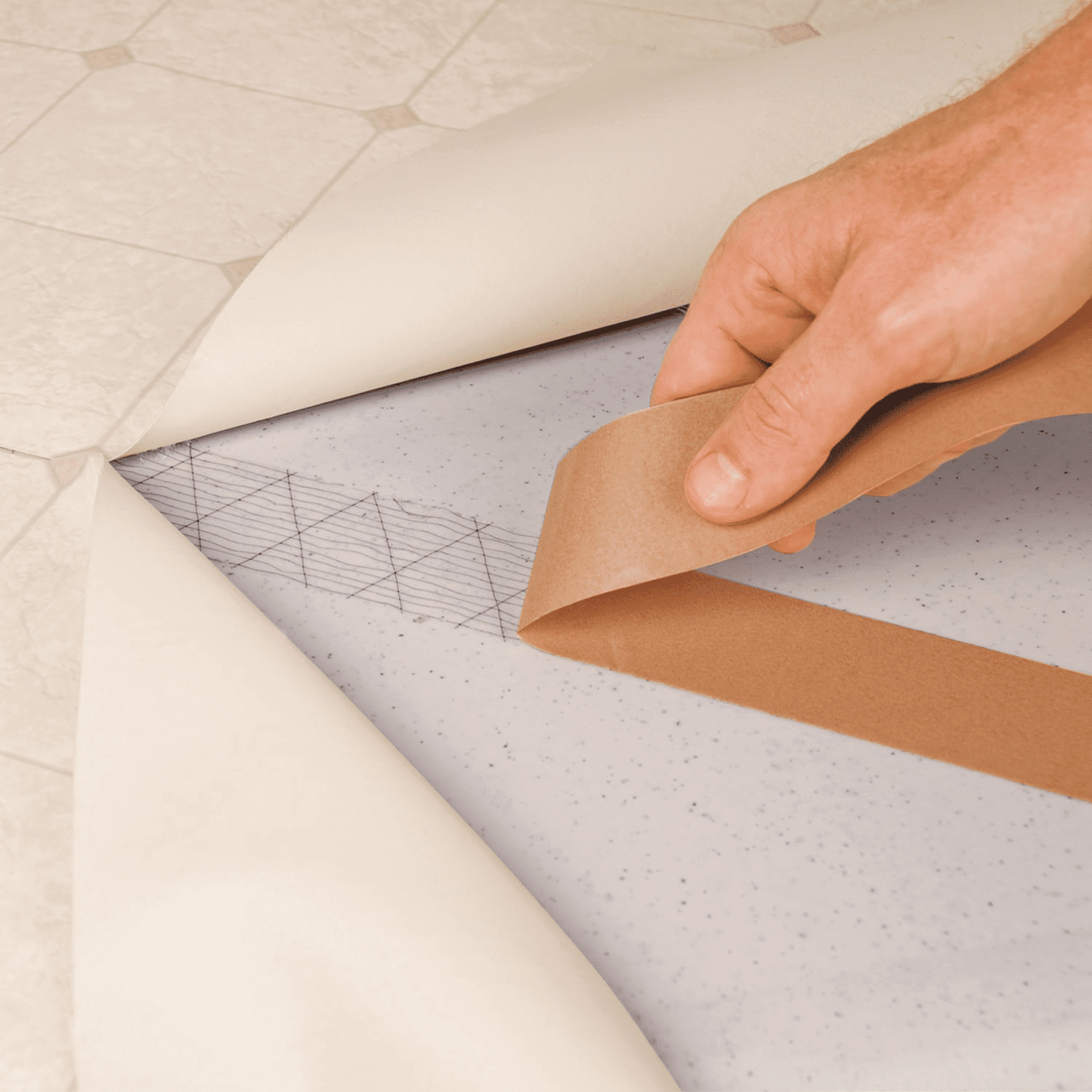 Roberts Max Grip Vinyl Floor Installation Tape - Pack of 4 — Residential Use, Standard Application
