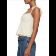 thumbnail image 3 of Camiseta de Tirantes Tipo Babydoll de Encaje para Mujer, con Mangas Transparentes, Estilo Y2k, para Salir de Verano. Albaricoque M, 3 of 9