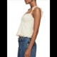 thumbnail image 3 of Camiseta de Tirantes Tipo Babydoll de Encaje para Mujer, con Mangas Transparentes, Estilo Y2k, para Salir de Verano. Albaricoque L, 3 of 9