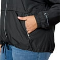 thumbnail image 5 of Free Country Women's Plus Size Outland Windshear Jacket Black 1X, 5 of 6