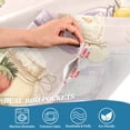 thumbnail image 4 of Yayeee Kitchen Valance Rod Pocket 54" x 18" Living Room Window Curtain, Purple Jam Jars, 4 of 6